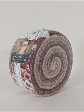 La Vie en Rouge French General Jelly Roll Quilting Fabric Moda 42 x 2.5" x WOF